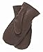 Pratt and Hart Women's Winter Deerskin Leather Mittens with Finger Liners