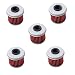 Poweka 116 Oil Filter for Honda CRF150R CRF250R CRF250X CRF450R CRF450X Motorcycle Replace HF116, KN116 Pack of 5 primary