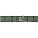 Military Outdoor Clothing Previously Issued U.S. G.I. Olive Drab Medium Pistol Belt with Plastic Olive Drab Buckle