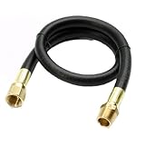 22" Propane Barbecue Grill Hose - 3/8" Male pipe thread x 3/9"Female Flare