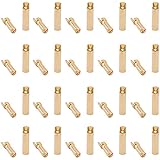 OliRC 20pairs Cross 4.0mm Thick Gold Bullet Connector Banana Plug Gold Plated for ESC Battery(C131-20)
