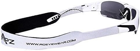 WrApzWhite Neoprene Floating Glasses Retaining Strap