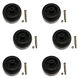 The ROP Shop (6) Heavy Duty Deck Wheels for Ariens Gravely 03471700 03905600 Hustler 031997