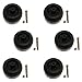 The ROP Shop (6) Heavy Duty Deck Wheels for Ariens Gravely 03471700 03905600 Hustler 031997