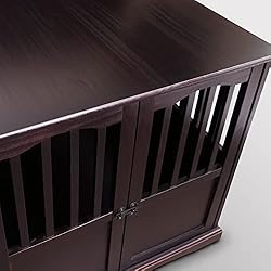 Casual Home Wooden Extra Large Pet Crate, End