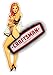 CRAFTSMAN Made in USA Sexy Girl sticker decal 3