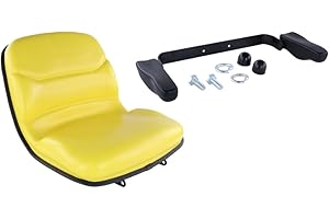 ZBOX M803465 Yellow Seat fits JD 655 755 756 855 990 856 955 970 790 870 1070 3005 4005 670 770 800HC - Replaces 3283104M1-72091758