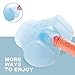 Male Masturbator Doll Sex Toy, SHEQU Silicone Virgin Pussy Ass Love Stroker with Two Holes Built-in Cock Ring Butt for Man Masturbation Adult Toy