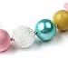 Bouren Chunky Bubblegum Bead Necklace for Girls