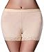 Gotoly Women's Seamless Butt Lifter Padded Panties Enhancer Womens Underwear (M, Beige)