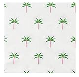 Cocktail Napkins - 150-Pack Luncheon Napkins, Disposable Paper Napkins Tropical Party Supplies for Kids Birthdays, 2-Ply, Palm Tree Design, Unfolded 13 x 13 inches, Folded 6.5 x 6.5 inches