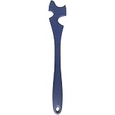 Fox Run Silicone Oven and Toaster Oven Rack Puller and Pusher, Navy, 10" | Dishwasher Safe Reinforced Silicone Oven Rack Puller | Perfect Toaster Oven Accessory | Easily Take Dishes From The Oven