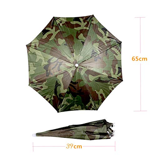 WANLIAN outdoor faltbaren sonnenschirm hut golf angeln camping kopfbedeckung gap kopf hut (1pcs). – Bild 6