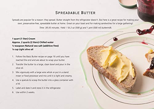 The Butter and Yogurt Making Book: Easy DIY Cookbook for Churning Homemade Dairy - Includes Review of Equipment, Churns and Makers - Plus Bonus Recipes to Make Ghee, Labneh, Greek and Probiotic Yogurt - Thumbnail 7