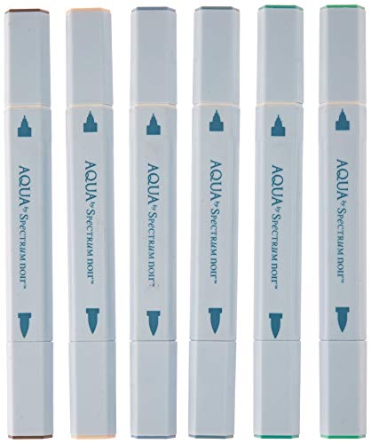 Spectrum Noir SPEC-AQ6-LAN Watercolor Marker Set