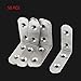 Smart&Cool ® Stainless steel angle code right angle, 4 hole, 18mm x 40mm x1.7mm（thick） (50PCS)