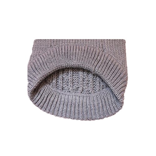 Sunward 2017 Turtleneck Classic Straw-Rope Pet Dog Sweater Apparel (M, Gray) - Thumbnail 4