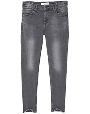 Mango Women's Crop Skinny Isa Jeans