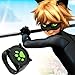 Ladybug Miraculous Costume Ring Girls - Cat Nior Ring US Size 6 Gifts for Kids Black