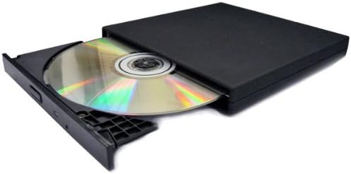 AGPtEK Slim USB 2.0 External Slim USB 2.0 CD-ROM Drive for all Laptop notebook