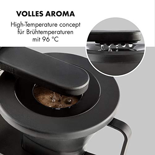 Klarstein GrandeGusto Kaffeemaschine mit Kaffeekanne - Filter-Kaffeemaschine, Kaffeeautomat, 1690 Watt, 1,3 Liter Tank… – Bild 6