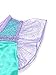 The Little Mermaid Ariel Girls Fantasy Gown Nightgown Pajamas (4T, Teal)