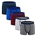 Boxer Briefs,Sports Mens Underwear Men Pack of 5, Assorted Colors, S-XXL