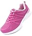 Kids Athletic Tennis Shoes - Little Kid Sneakers with Girl and Boy Sizes Fucshia Size 4 Big Kid (Fucsia - 36) 4.5 M US