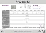Knightsbridge SF3000PC Screwless 10A 2-Gang 2-Way Switch Polished Chrome view 3