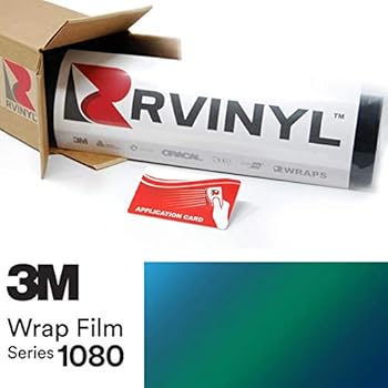 3M 1080 SP276 Satin FLIP Caribbean Shimmer 5ft x 6ft W/Application Card Vinyl Vehicle Car Wrap Film Sheet Roll