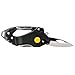 Life Gear Light WRX 6-in-1 Multi Tool Stainless Steel Knife, Screwdriver, bottle opener, LED Flashlight, Keychain