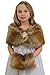 Faux Fur Wedding Wrap Flower Girl