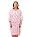 Womens Soft Knit Adaptive Pattern Hospital Gown - Open Back