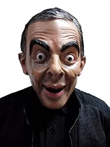 Amazon.com: 2015 Eco-friendly Latex Mask,Mr. Bean Mask,Halloween ...