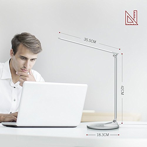 TaoTronics TTDL044 EyeCaring Metal LED Desk Lamp with Fast Wireless