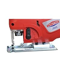 dobetter js65 6,5 Amp Orbital Jig sierra de velocidad variable con 6 pieces Cuchillas, con luz de trabajo LED y láser