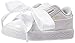 Puma Girls Basket Heart Patent Inf Casual Kids Sneaker, Puma White, 6 C US Toddler