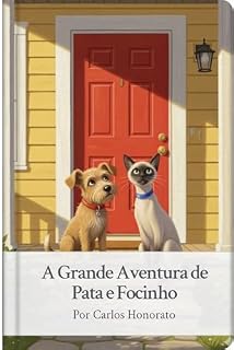 Livro As Aventuras de Pata e Focinho