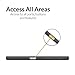 Orzly® - FlexiSlim Case for Sony Xperia X Performance Smartphone (2016 Model) - Super Slim (0.35mm) Protective Phone Cover in Semi Transparent Black