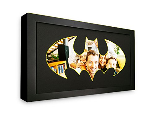 Classic Batman Logo Picture Mat in Frame - Made to Display Your 8x10 Photos