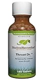 Native Remedies Throat Dr. for Infection Resistance (180 Tablets)