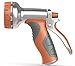 Rhino Tuff Products Garden Hose Nozzle 9-Setting Sprayer for Home, Lawn Care, Gardening and Car Wash Detailing, Heavy-Duty Aluminum Spray Nozzle Includes 3 Bonus Washers