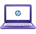 HP Stream Notebook 11-y020nr 11.6in HD SVA Anti-Glare Screen, Celeron N @ 1.6GHz, 4GB RAM, 32GB eMMC, in Violet Purple (Renewed)