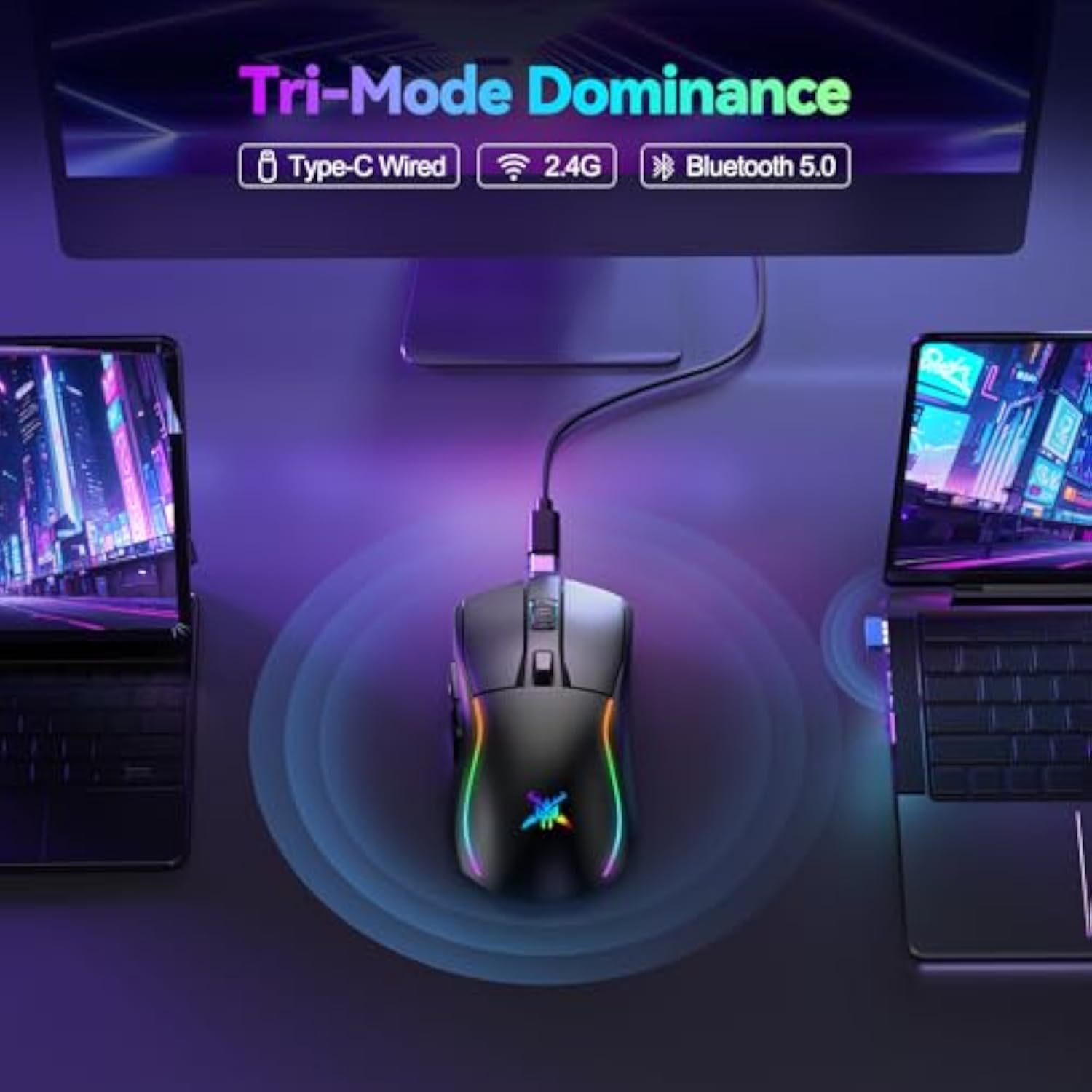 TECKNET 无线游戏鼠标 52%OFF