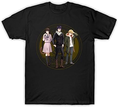 PENGPO Men's Noragami Aragoto Graphic Printed T-Shirt