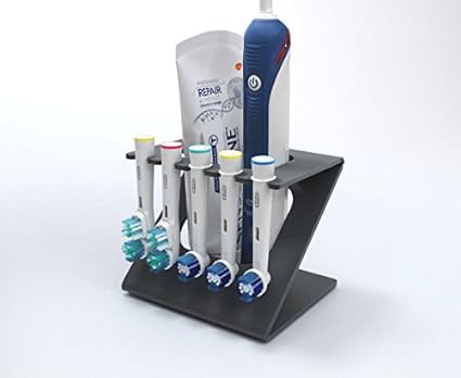 Soporte de cabezal de cepillo eléctrico para dientes soporte para 5 x cabeza de cepillo (
