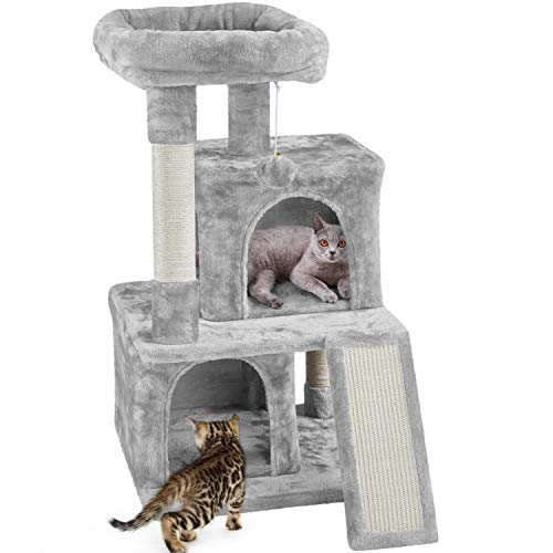 Yaheetech Cat Tree Cat Tower 36inch Kitten Stand House Condo with