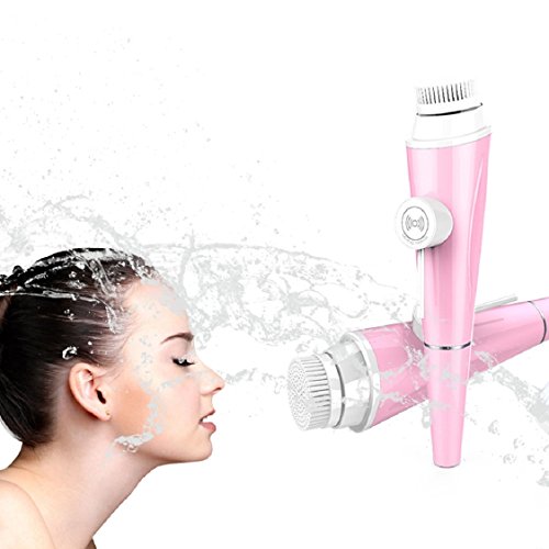 Hot Sale ! Sunfei Electric Cleaning Face Brush (Pink)