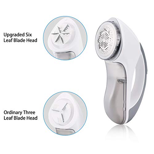 Portable Fabric Shaver Nearpow Lint Remover,Clothes Sweater Electric Shaver Battery Operated for Your Clothes, Quickly and Effectively Remove Fluff, Lint, and Bobbles