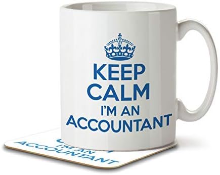 Keep Calm I'm an Accountant - Mug and Coaster by Inky Penguin